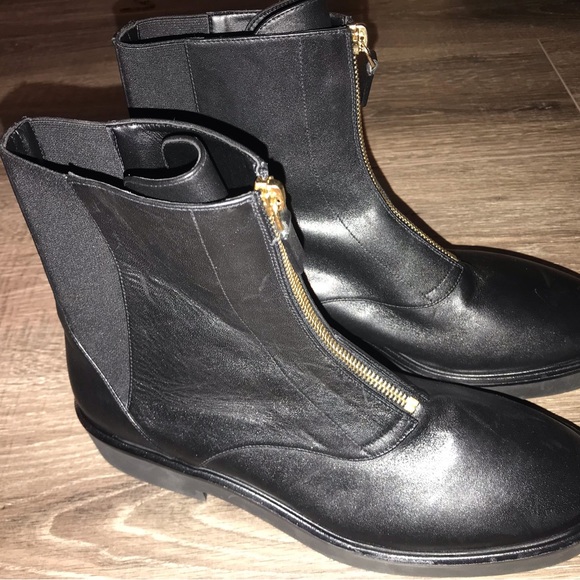 NEW Stuart Weitzman Charlie Lodge Zipper Boot 9.5 - Picture 5 of 10